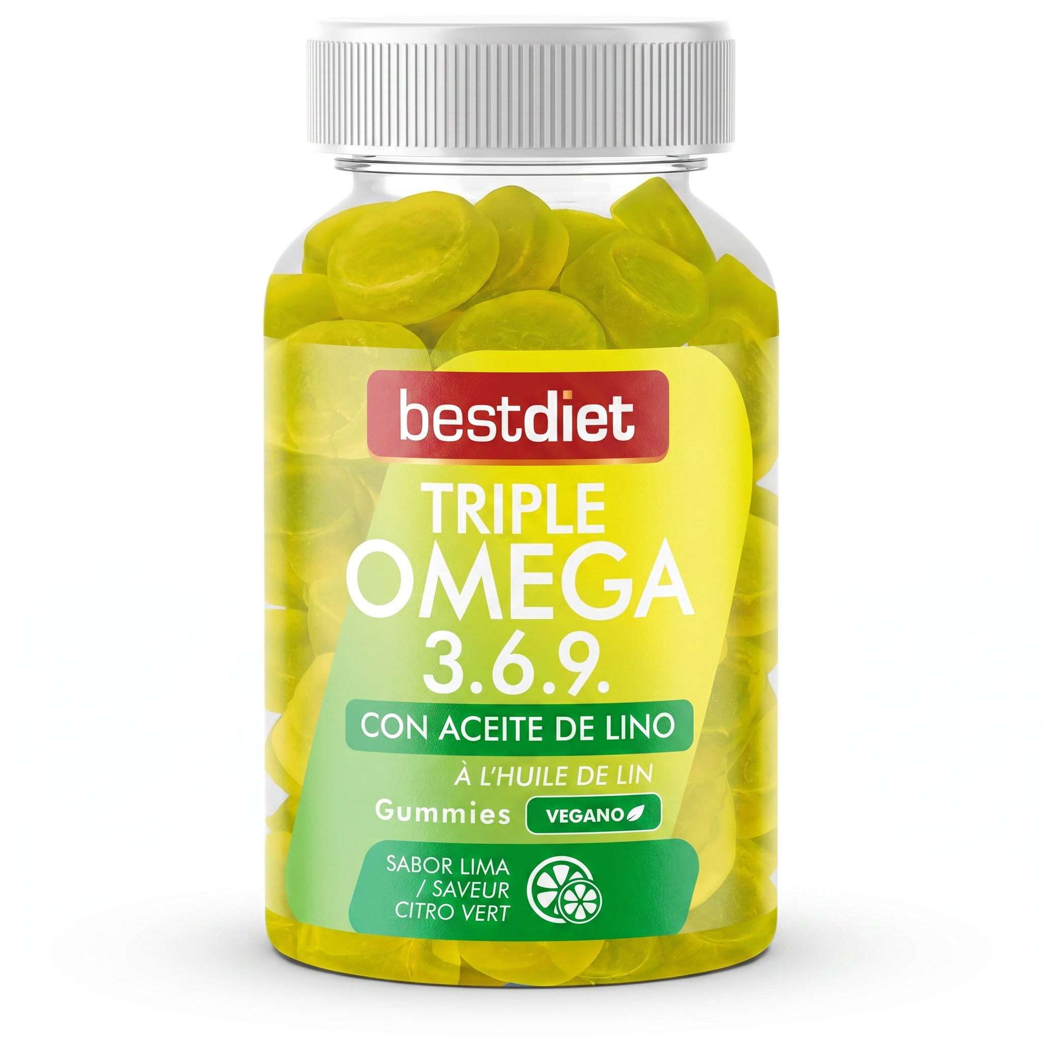 Omega 3-6-9 Best Diet Gominolas - imagen 3