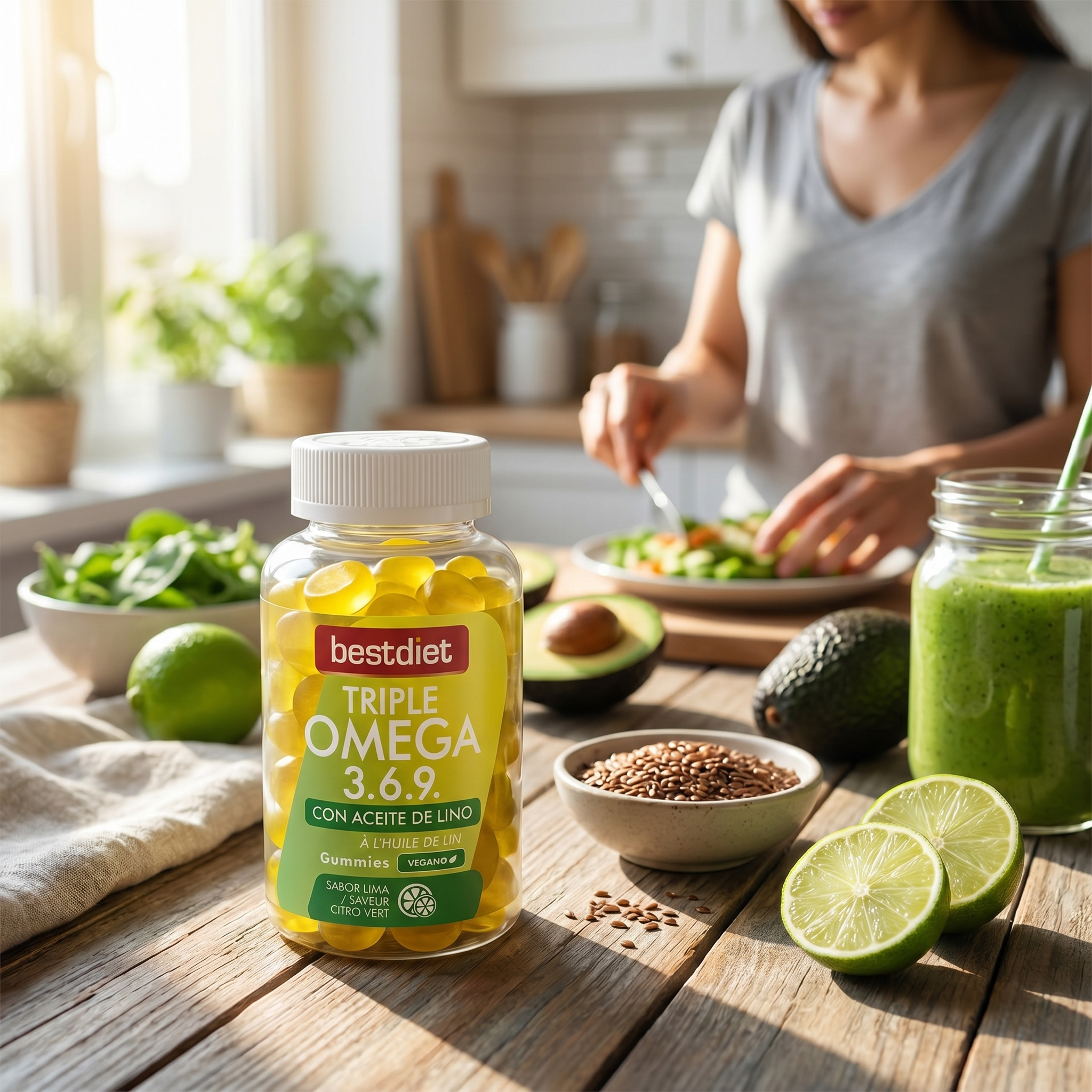 Omega 3-6-9 Best Diet Gominolas - imagen 5